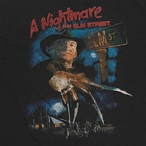 Nightmare on Elm Street Freddy Krueger Horror T-Shirt Sz M
